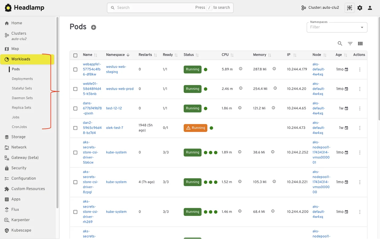 Transitioning from Kubernetes Dashboard to Headlamp: A Practical Approach