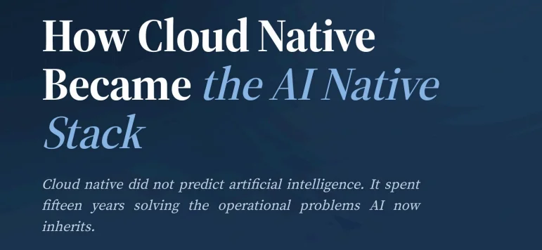 Transitioning from Cloud Native to an AI-Centric Framework