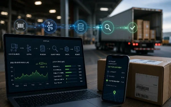 Enhancing Real-Time Visibility in Logistics with Fast Data Ingestion