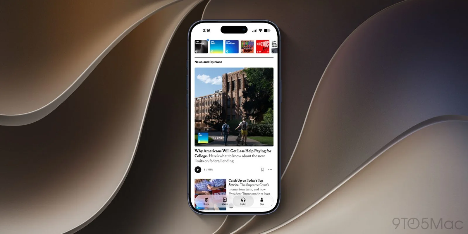New iOS Update Brings Liquid Glass Design to the NYTimes App