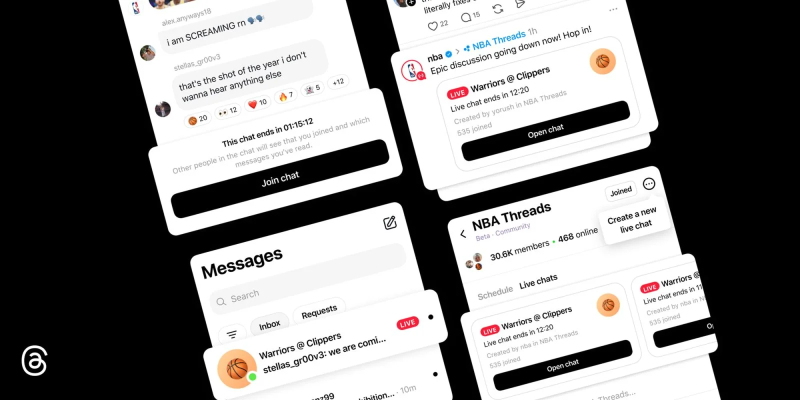 Threads Enhances Live Chats with Translation and Expanded Features
